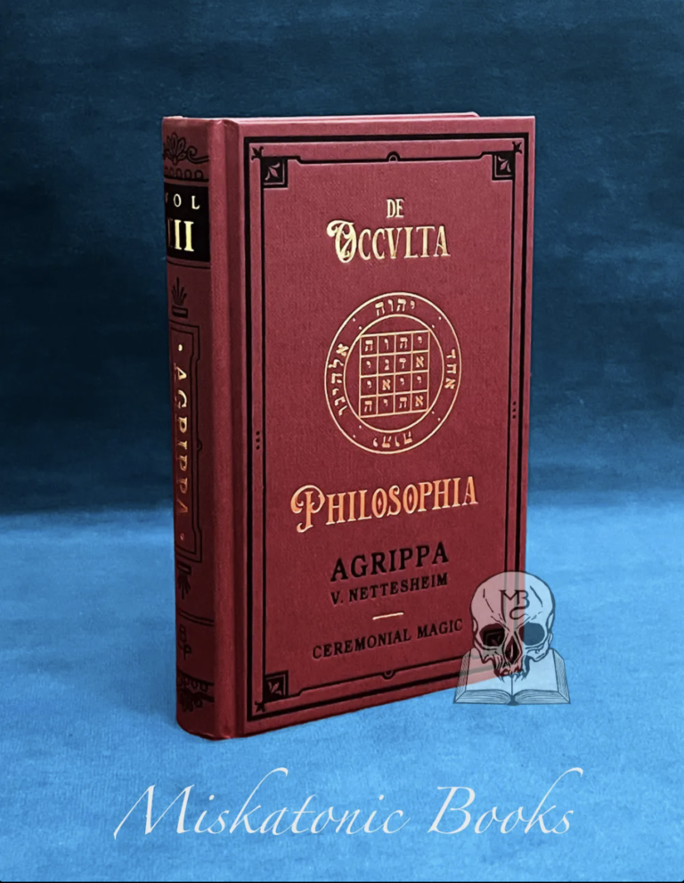 DE OCCULTA PHILOSOPHIA vol 3 by Agrippa - Hardcover Edition