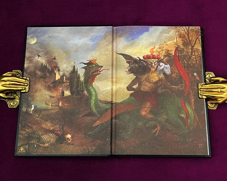 SEPHER HA-MAGGID: THE BOOK OF ASMODEUS by Humberto Maggi (Deluxe Leather bound Limited Edition) - Image 2