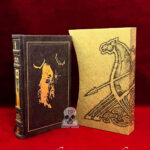 The Hanged God by Shani Oates - Deluxe Leather Bound Artisanal "18K" Limited Edition Hardcover in Custom Slipcase