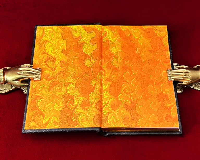 The Hanged God by Shani Oates - Deluxe Leather Bound Artisanal "18K" Limited Edition Hardcover in Custom Slipcase - Image 4