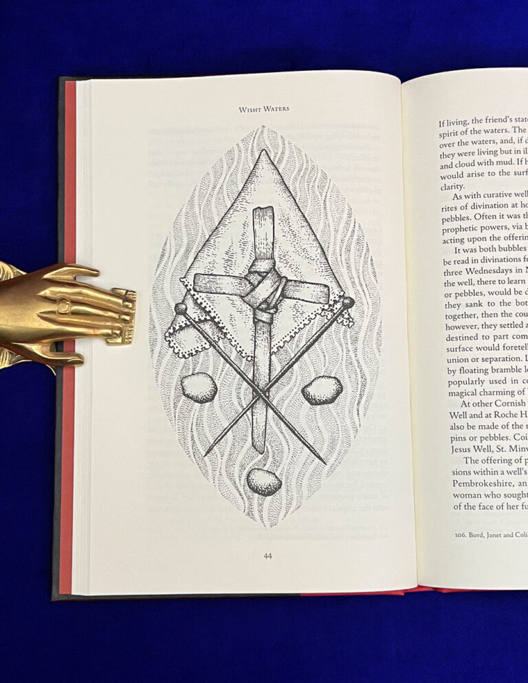 WISHT WATERS: Aqueous Magica and the Cult of Holy Wells by Gemma Gary - Limited Edition Hardcover (No Dust Jacket) - Image 2