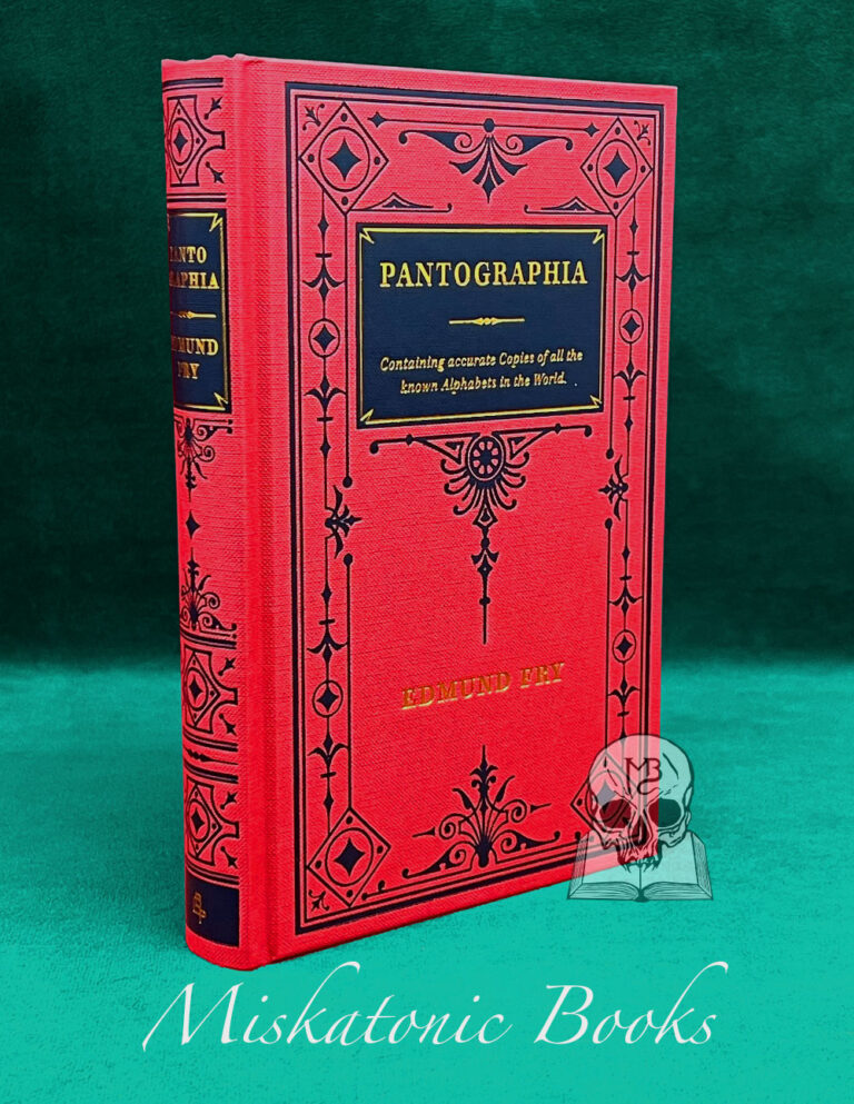 PANTOGRAPHIA by Edmond Fry - First Edition Hardcover
