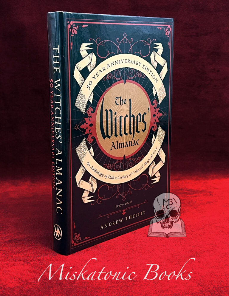 THE WITCHES' ALMANAC: 50th Anniversary Edition by Andrew Theitic - Hardcover Edition