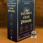 THREE BOOKS OF OCCULT PHILOSOPHY by Heinrich Cornelius Agrippa, translated by Eric Purdue - Three Volume Hardcover Set in Slipcase