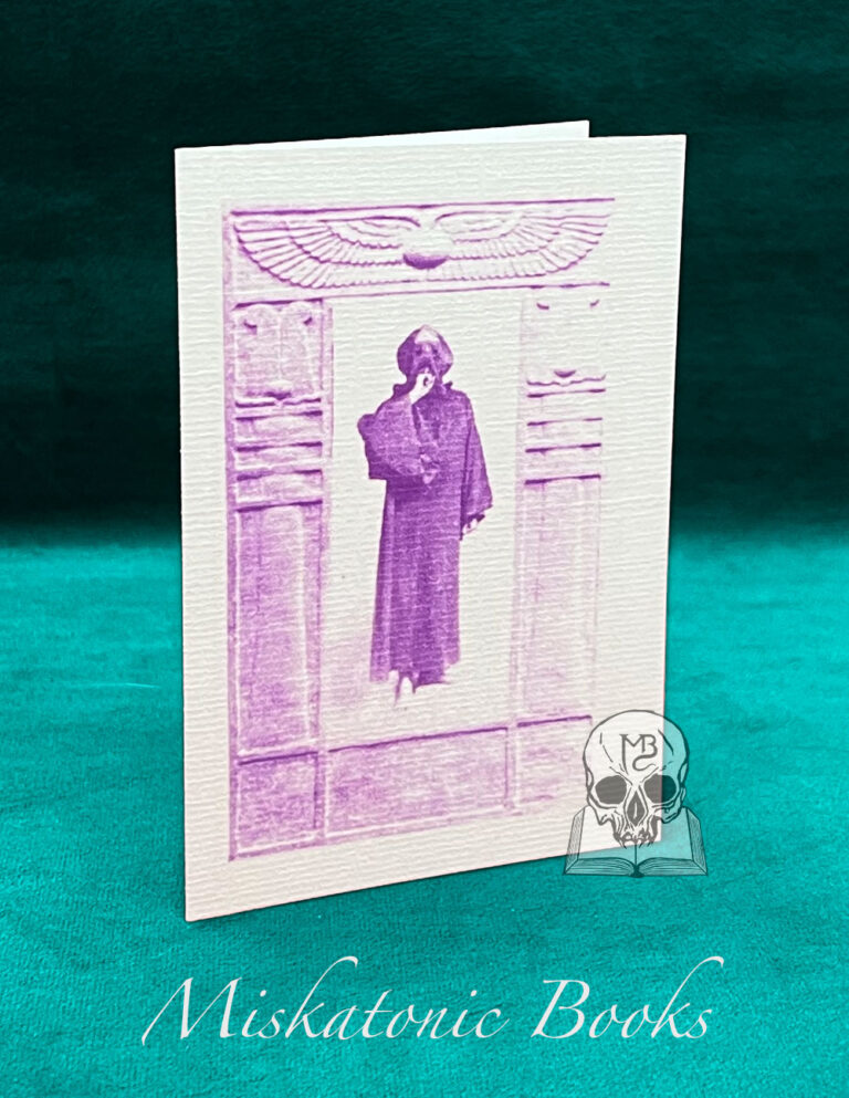 BOOK FOUR Part 1 : MYSTICISM &  Part 2 : MAGICK by Aleister Crowley and  Mary D’Este Sturges (Soror Virakam) - (DELUXE Limited Edition Hardcover Quarter Bound in Leather and Purple Linen) - Image 3