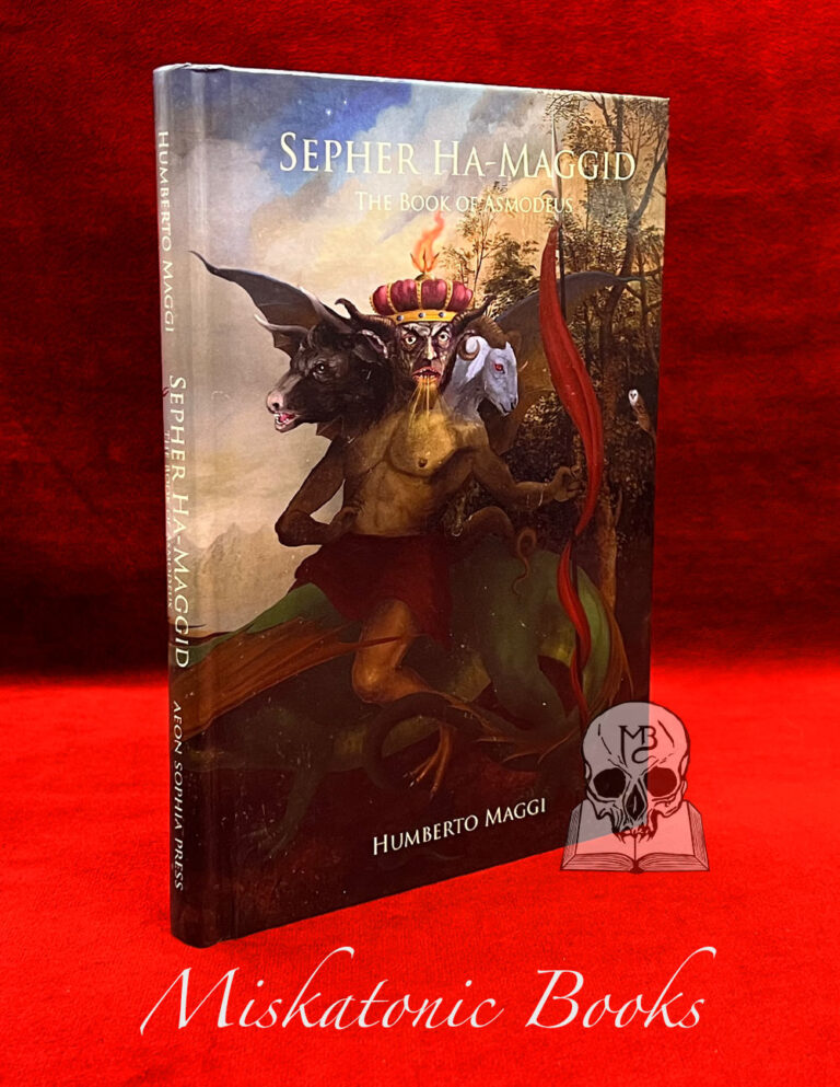 SEPHER HA-MAGGID: THE BOOK OF ASMODEUS by Humberto Maggi (Hardcover Edition)