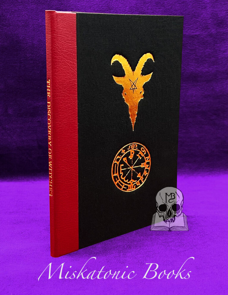 THE DISCOVERY OF WITCHES by Montague Summers (Limited Edition Hardcover Quarter Bound in Leather)