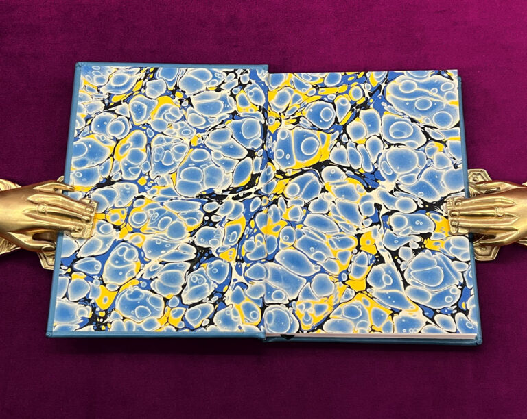 THE LANGUAGE OF BIRDS by Dale Pendell - Deluxe Leather Bound Edition in Custom Slipcase - Image 2