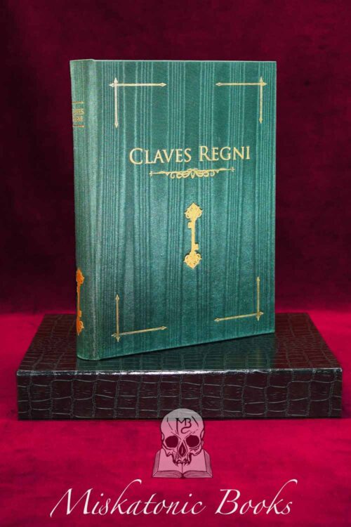 CLAVES REGNI  by Nikolai Saunders - Silk Bound Limited Edition Hardcover in Custom Slipcase