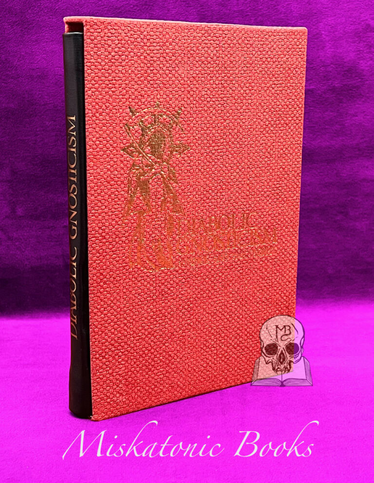 DIABOLIC GNOSTICISM: Mythos & Philosophy by Christophe Kafyrfos - Deluxe Leather Bound Limited Edition Hardcover in Custom Slipcase - Image 2