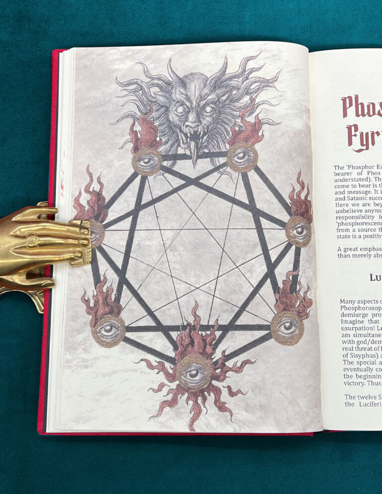 DIABOLIC GNOSTICISM: Mythos & Philosophy by Christophe Kafyrfos (Limited Edition Hardcover) - Image 2