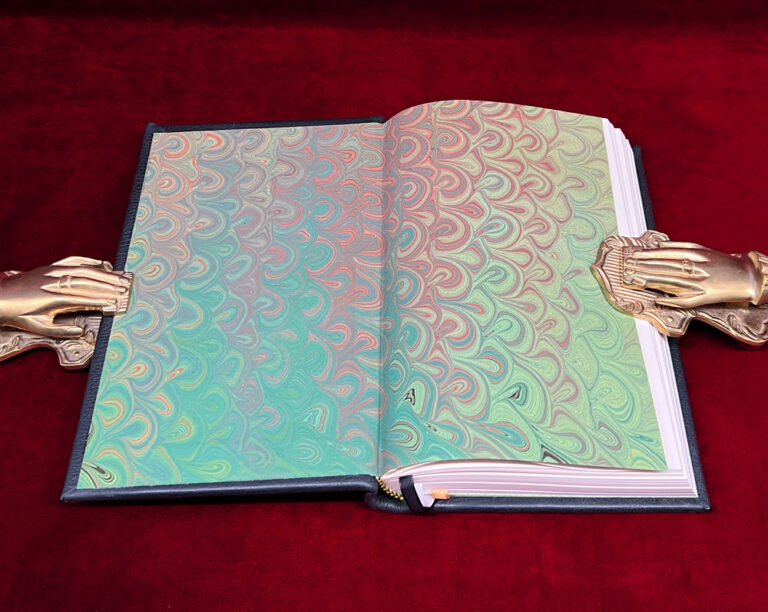 HERMETICA: The Greek Corpus Hermeticum and the Latin Asclepius in a New English Translation, with Notes and Introduction by Brian P. Copenhaver - First Hardcover Edition Custom Bound in Green Calf - Image 2
