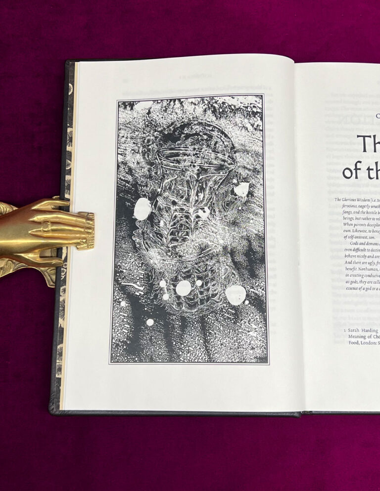 INGENIUM: The Alchemy of the Magical Mind by Frater Acher with Book Design and Artwork by Joseph Uccello - Deluxe Leather Bound Limited Edition - Image 3
