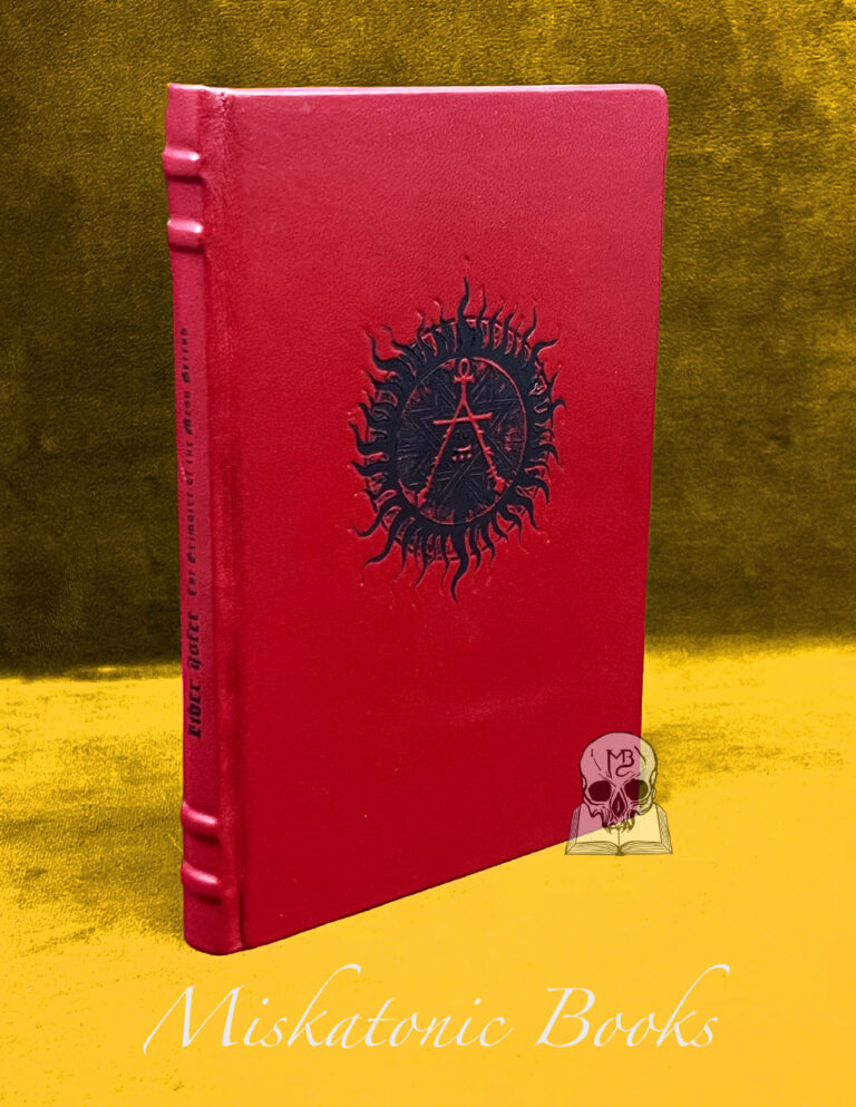 LIBER ISFET: the  Grimoire of the  Mesu Betesh by Lucas N (Deluxe Leather Bound Limited Edition)