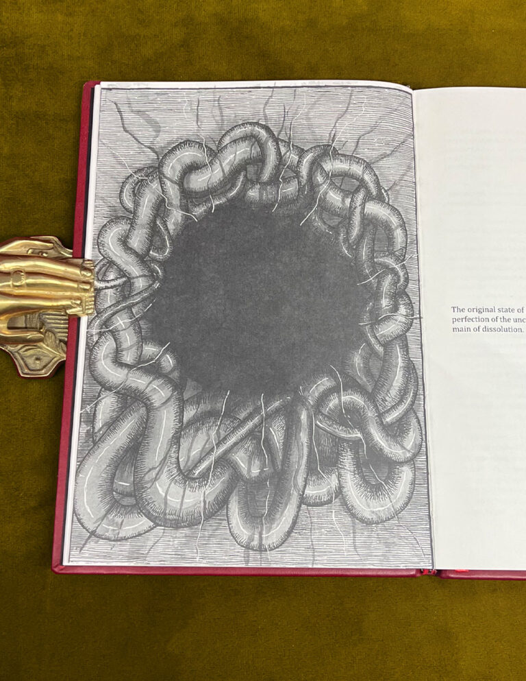 LIBER ISFET: the  Grimoire of the  Mesu Betesh by Lucas N (Deluxe Leather Bound Limited Edition) - Image 2