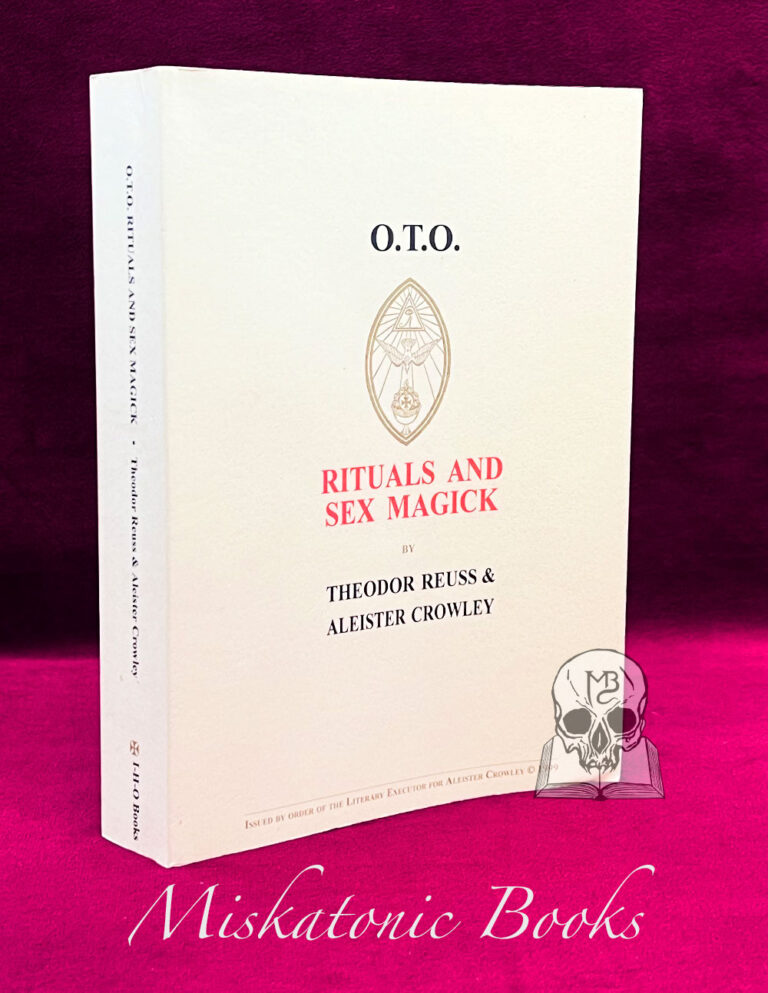 O.T.O. RITUALS AND SEX MAGICK by Theodor Reuss and Aleister Crowley - Rare Paperback Edition