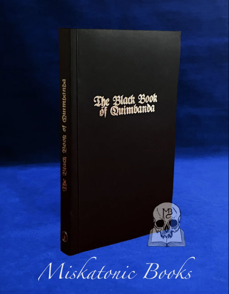 THE BLACK BOOK OF QUIMBANDA By Ophis Christos & Necrocosm - Paperback