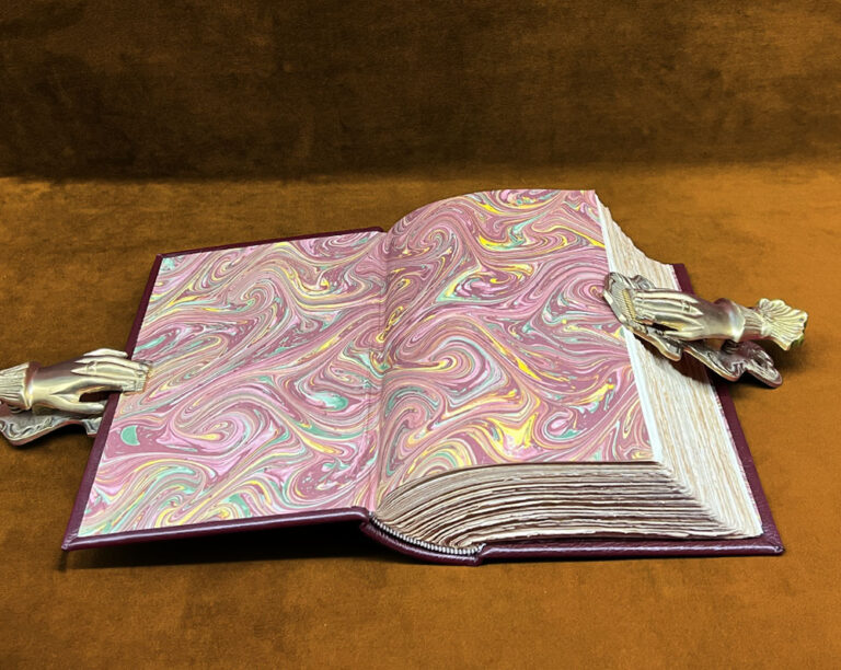 THE BROTHERHOOD OF THE ROSY CROSS. Being Records of the House of the Holy Spirit in its Inward and Outward History by A.E. Waite - First Edition Hardcover Custom Bound in Burgundy Calf - Image 2
