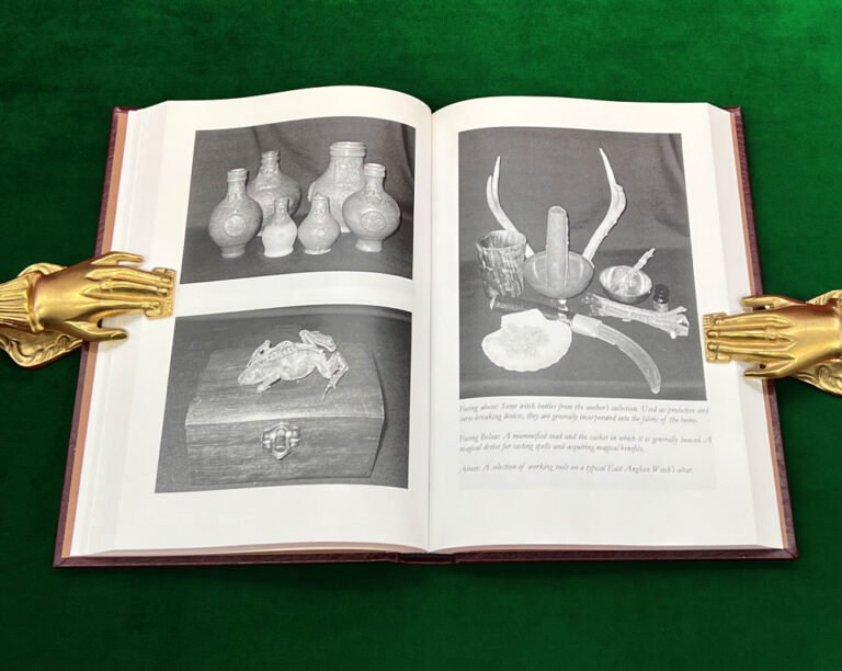 THE DEVIL'S PLANTATION: East Anglian Lore, Witchcraft & Folk-Magic by Nigel Pearson (Leather Bound Limited Edition Hardcover) - Image 2