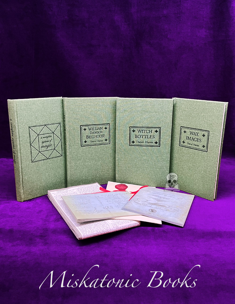 A COMPLETE SYSTEM OF MAGIC by William Dawson Bellhouse, LIMITED, Society of Esoteric Endeavour (Five Volume Set in Custom Slipcase with many extras, Limited Edition Hardcover)