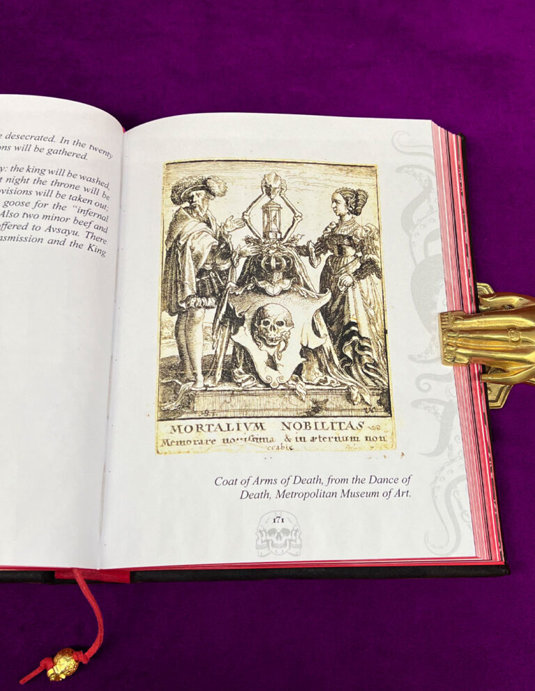 CODEX PUTREFACTIO NIGRA: The Canaanite's Book of Death by Zulqarnayn XII - Limited Edition Hardcover - Image 4