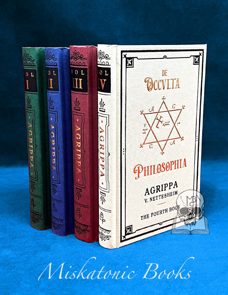 DE OCCULTA PHILOSOPHIA 4 volume Set by Agrippa - Hardcover Set