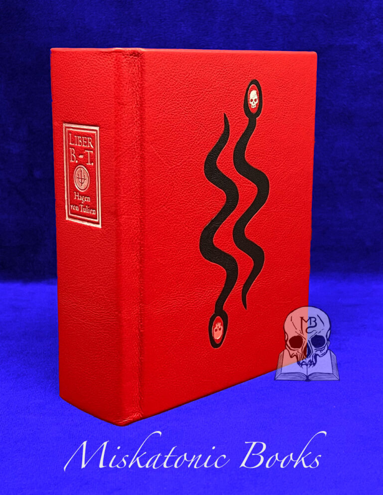 Hagen von Tulien, LE BAGGATH-TJNEMOUR, Livre Noir & Livre Rouge (Liber B-T) - RED Leather Bound Limited Edition Hardcover with Book comes with the Optional Slipcase and Chemise) - Image 2