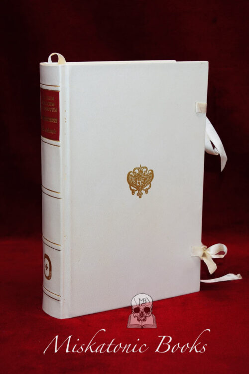 THEATRUM CHEMICUM BRITANNICUM by Elias Ashmole (Vellum Bound Deluxe Limited Edition)