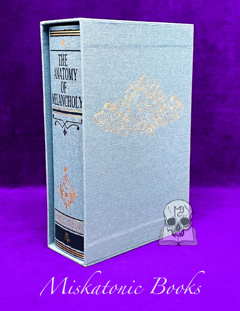 THE ANATOMY OF MELANCHOLY by Robert Burton (Deluxe Collectors Limited Edition Hardcover in Custom Slipcase) - Image 2