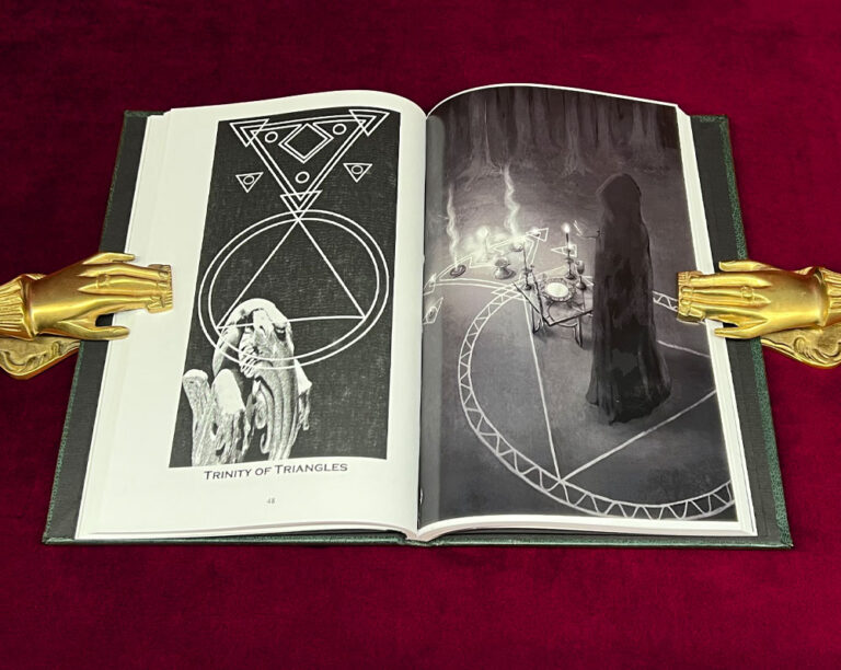 VOLUBILIS EX CHAOSIUM: A Grimoire of the Black Magic of the Old Ones by S. Ben Qayin (Deluxe Bound in Goatskin Limited Edition) - Image 2