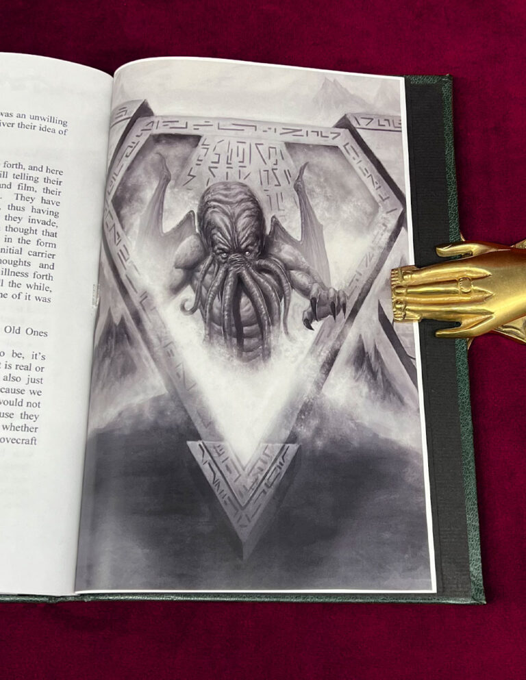 VOLUBILIS EX CHAOSIUM: A Grimoire of the Black Magic of the Old Ones by S. Ben Qayin (Deluxe Bound in Goatskin Limited Edition) - Image 4