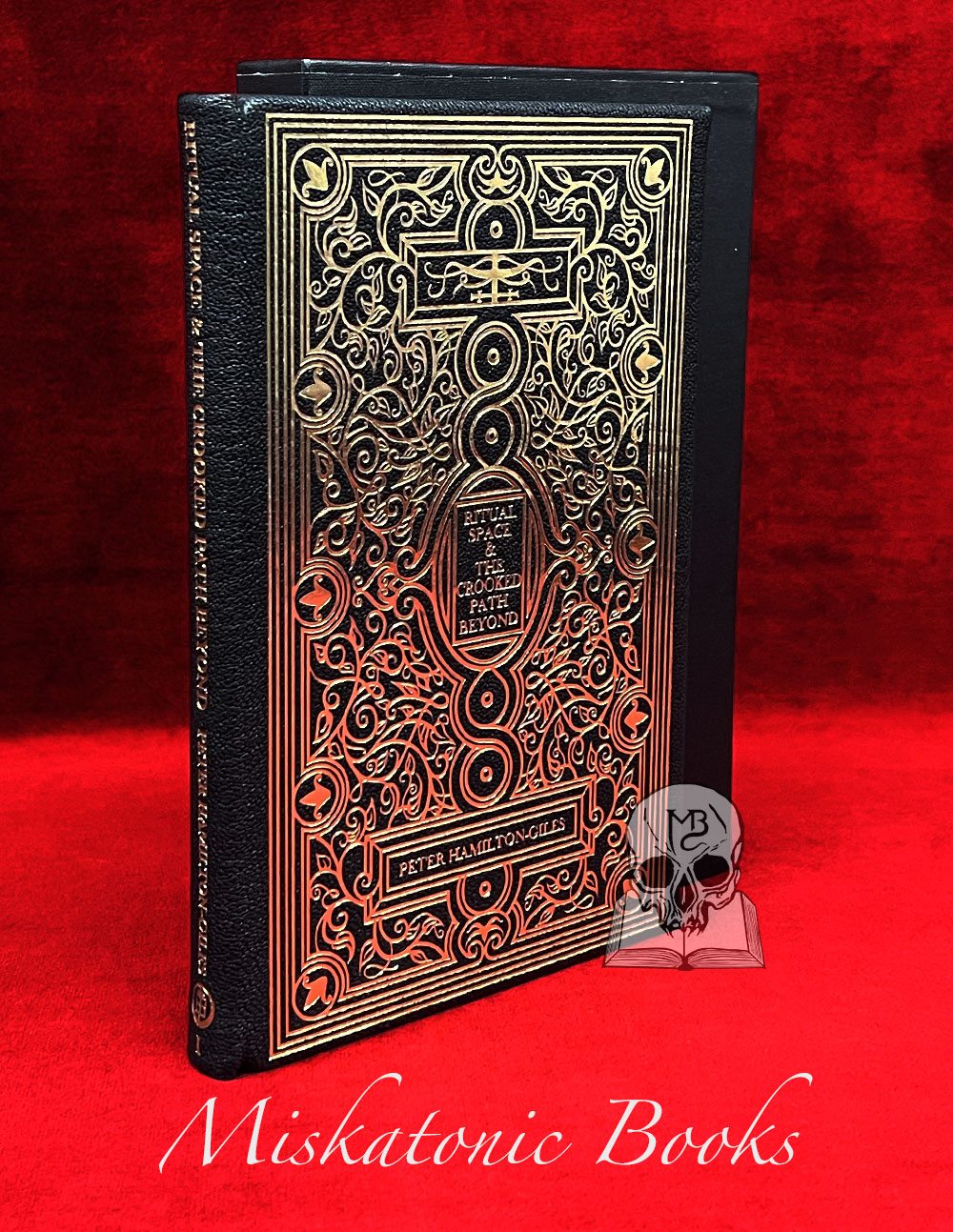 RITUAL SPACE AND THE CROOKED PATH BEYOND Vol I by Peter Hamilton-Giles - Signed Deluxe Leather Bound Edition in Custom Slipcase