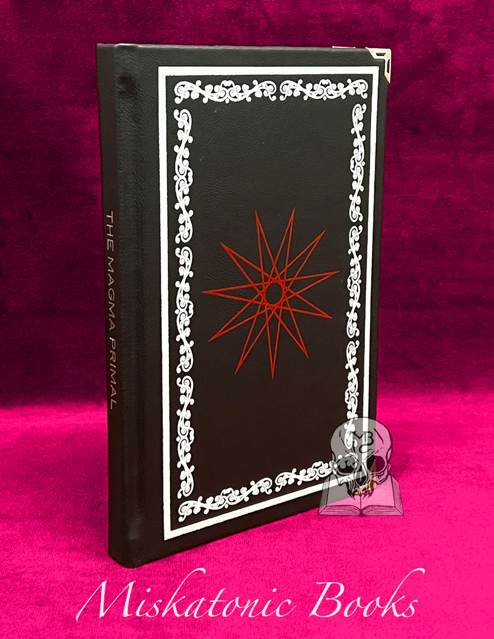 THE MAGMA PRIMAL: The Fire of the Dragon by Tay Koellner - Deluxe Leather Bound Limited Edition Hardcover with Altar Cloth