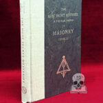 THE MOST SECRET MYSTERIES OF THE HIGH DEGREES OF MASONRY UNVEILED by Arturo de Hoyos (First Edition Hardcover)