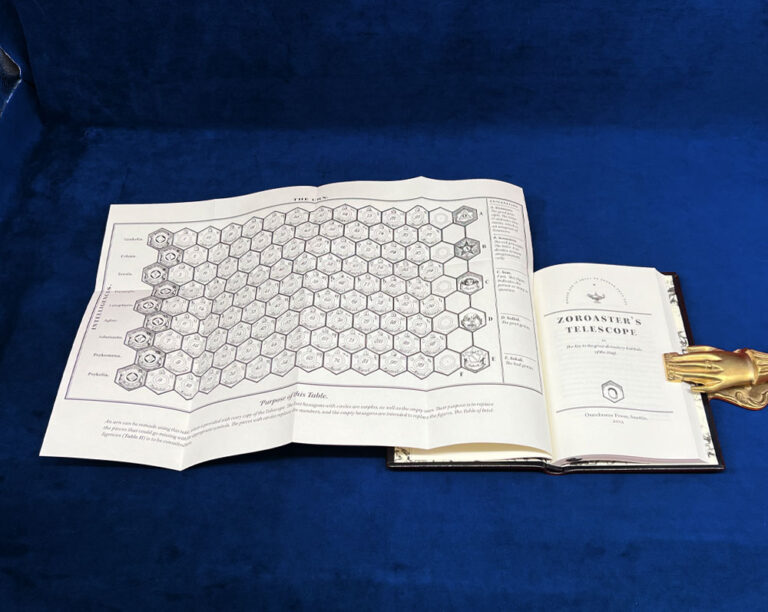 ZOROASTER'S TELESCOPE by John Leary - Deluxe Limited Leather Bound Hardcover Edition - Image 2