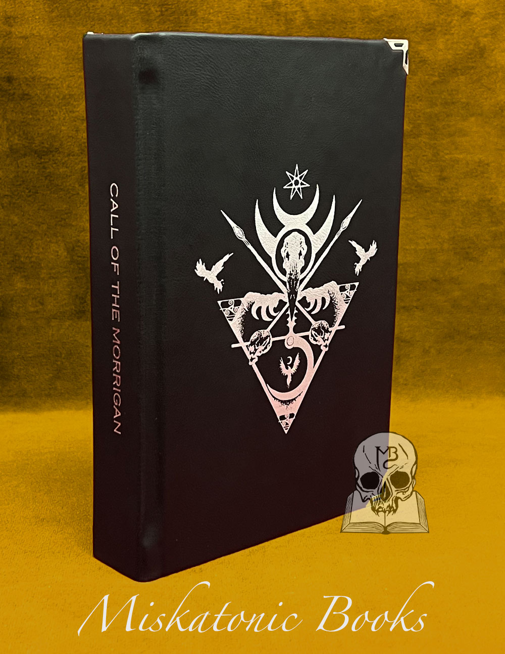 CALL OF THE MORRIGAN : Celts Beneath the Shroud by Dan Talon Rucker - DELUXE Leather Bound Limited Edition Hardcover with Altar Cloth