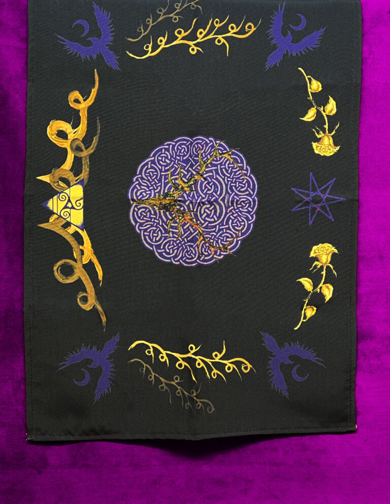 CALL OF THE MORRIGAN : Celts Beneath the Shroud by Dan Talon Rucker - Limited Edition Hardcover with Altar Cloth - Image 2