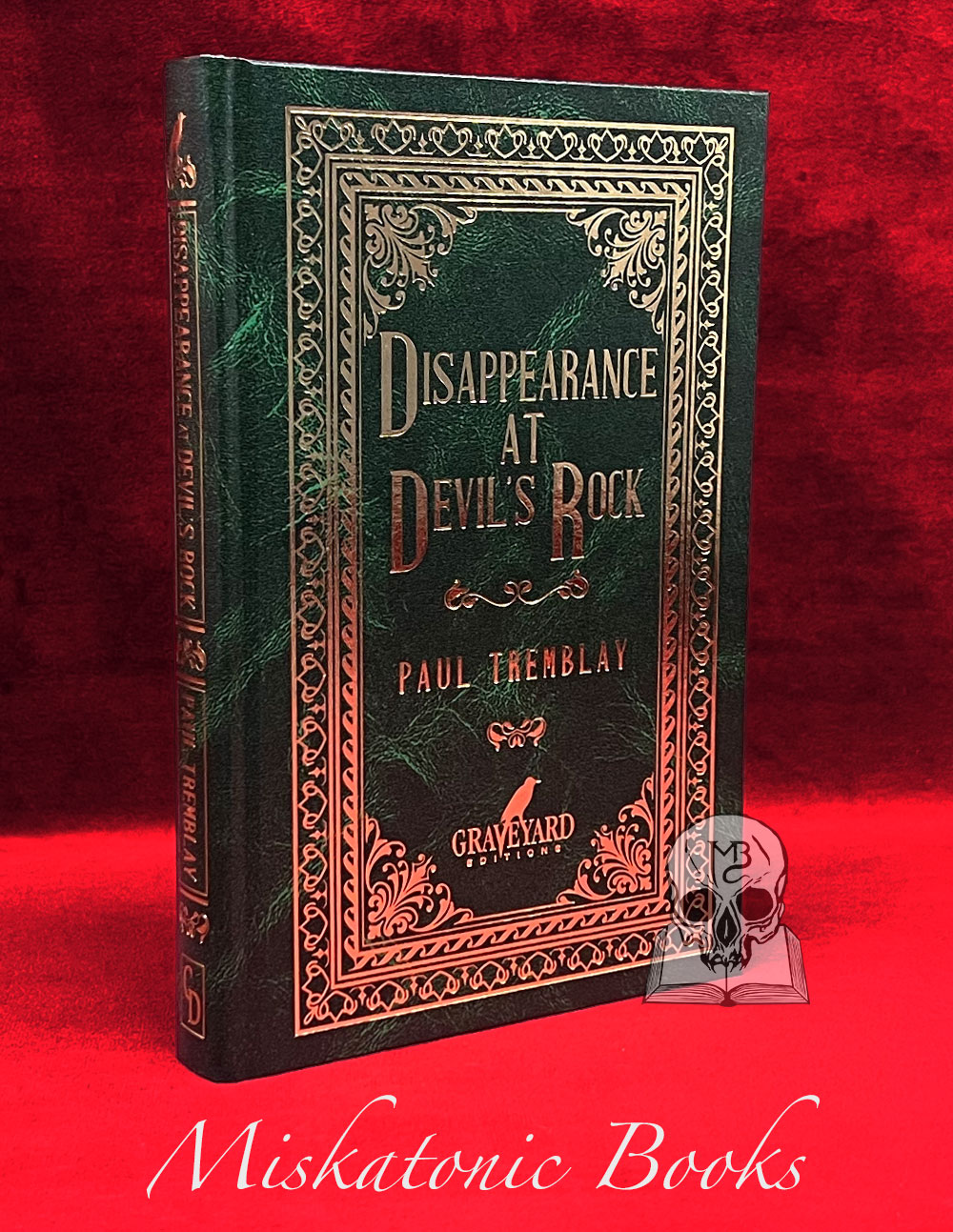 DISAPPEARANCE AT DEVIL'S ROCK by Paul Tremblay - Signed Limited Edition Hardcover (Graveyard Edition)