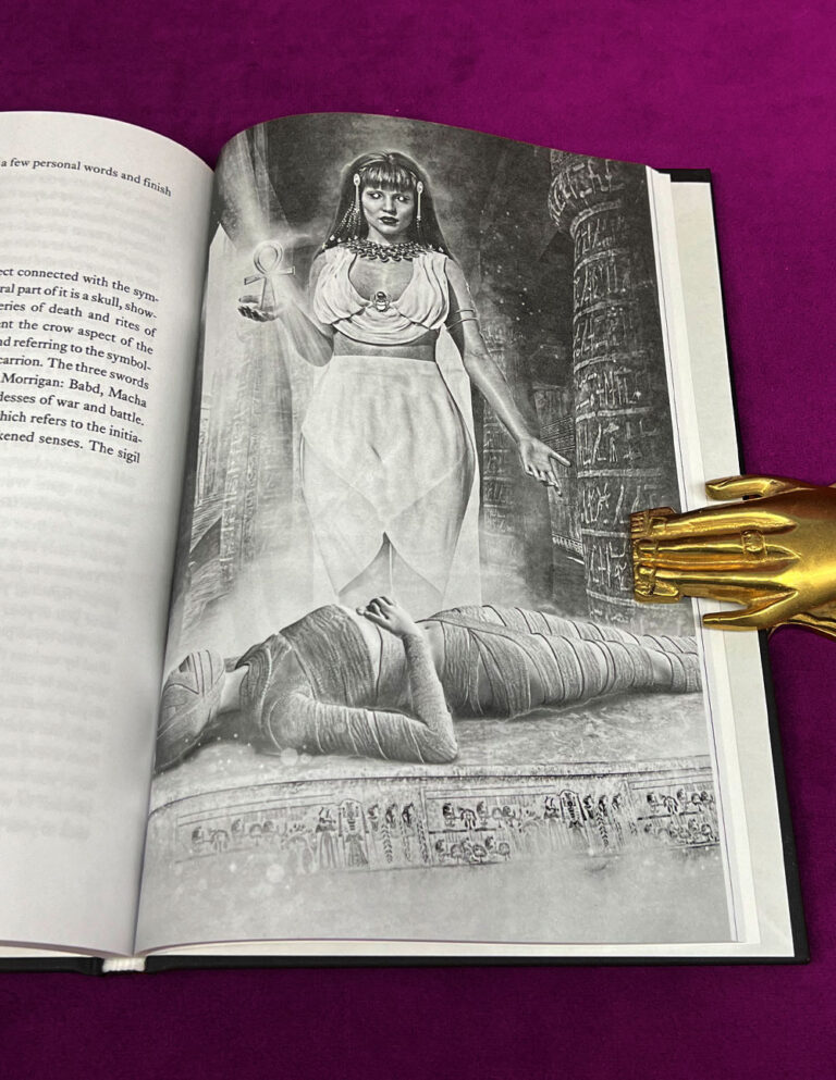 GODDESSES OF NECROMANCY by Asenath Mason and Zeraphina Angelus - Hardcover First Edition - Image 2