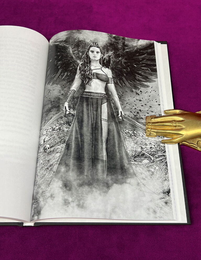 GODDESSES OF NECROMANCY by Asenath Mason and Zeraphina Angelus - Hardcover First Edition - Image 3