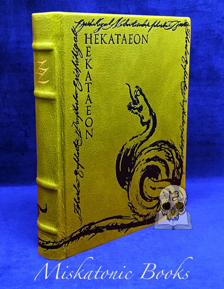 THE HEKATAEON (Nemesis Edition) by Jack Grayle - DELUXE Leather Bound Limited Edition Hardcover with Expanded Material (THIS IS #1 of 35 COPIES!!!)