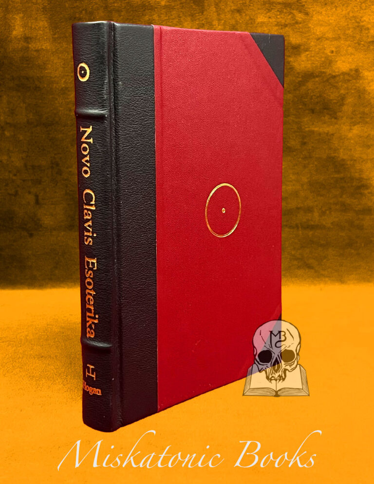 NOVO CLAVIS ESOTERIKA by Timothy Hogan - SIGNED Deluxe Leather Bound Limited Edition Hardcover