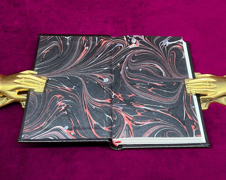 THE GRAND GRIMOIRE OF INFERNAL PACTS by Michael W. Ford - Deluxe Leather Bound Limited Edition Hardcover in Custom Slipcase - Image 3