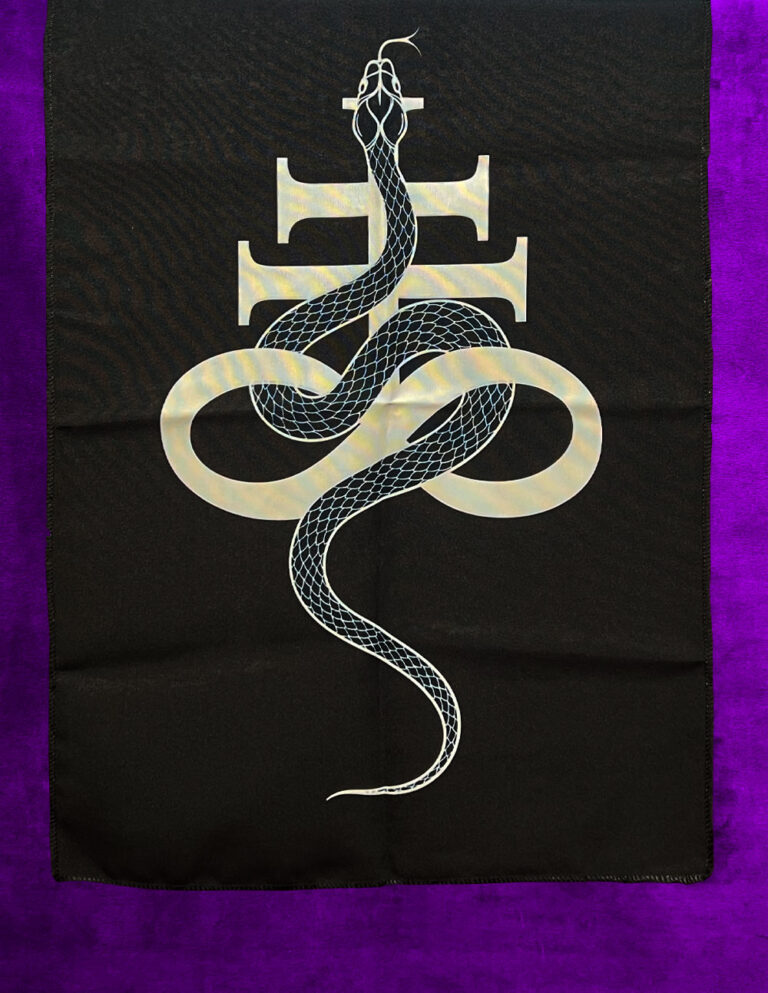 ACAUSAL SORCERY The Black Flame and Sinister Alchemy by Typhon Draconis - DELUXE Leather Bound Limited Edition with Altar Cloth - Image 2