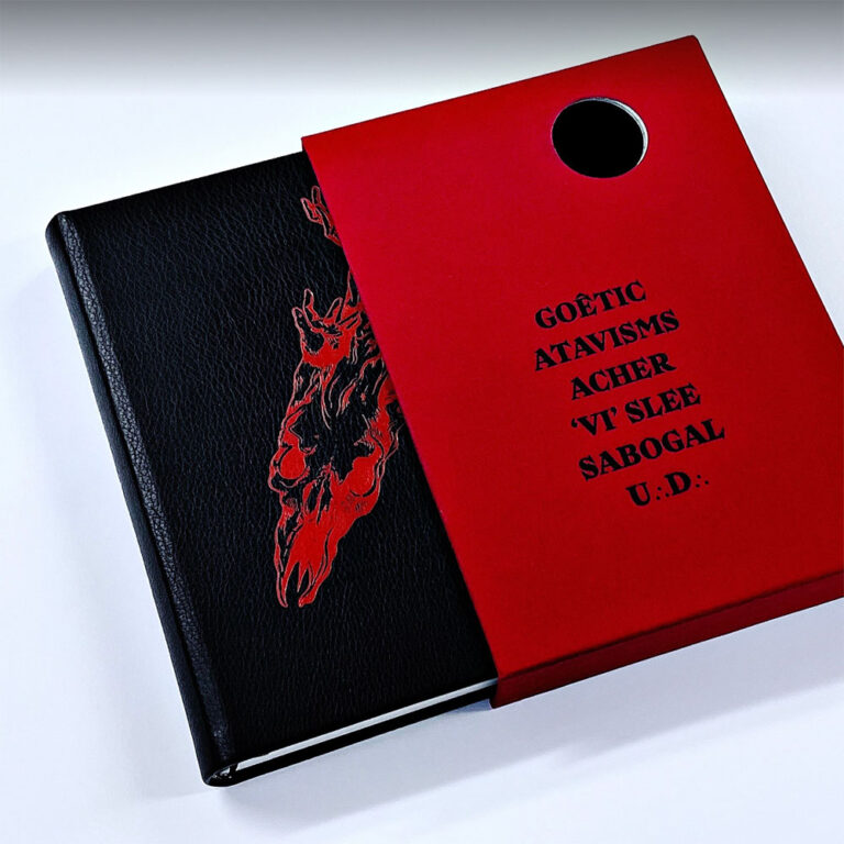 GOETIC ATAVISMS by Frater Acher & Craig Slee – Deluxe Leather Bound in Custom Slipcase - Image 2