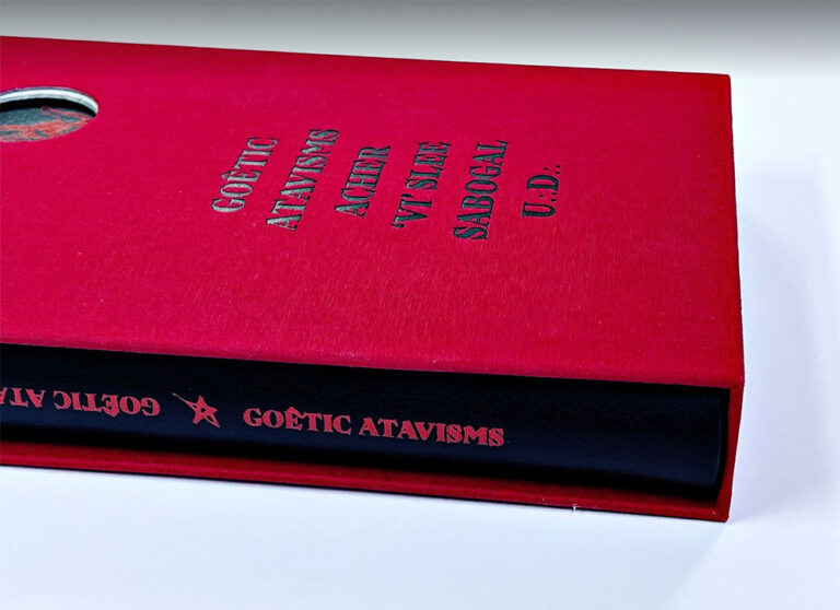 GOETIC ATAVISMS by Frater Acher & Craig Slee – Deluxe Leather Bound in Custom Slipcase - Image 5