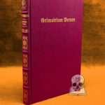 GRIMORIUM VERUM (Limited Edition Hardcover Bound In Burgundy Leather and Marbled Boards )