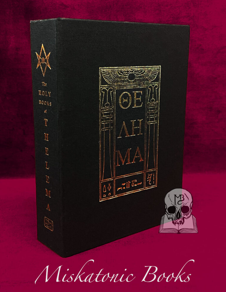 THE HOLY BOOKS OF THELEMA by Aleister Crowley - Paperback Edition in 5 Volumes in Traycase