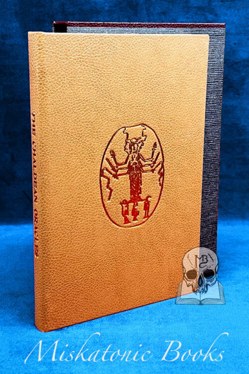 THE CHALDEAN ORACLES OF HECATE Translated and Commented by Ruth Majercik - Leather Bound Limited Edition Hardcover in Custom Slipcase
