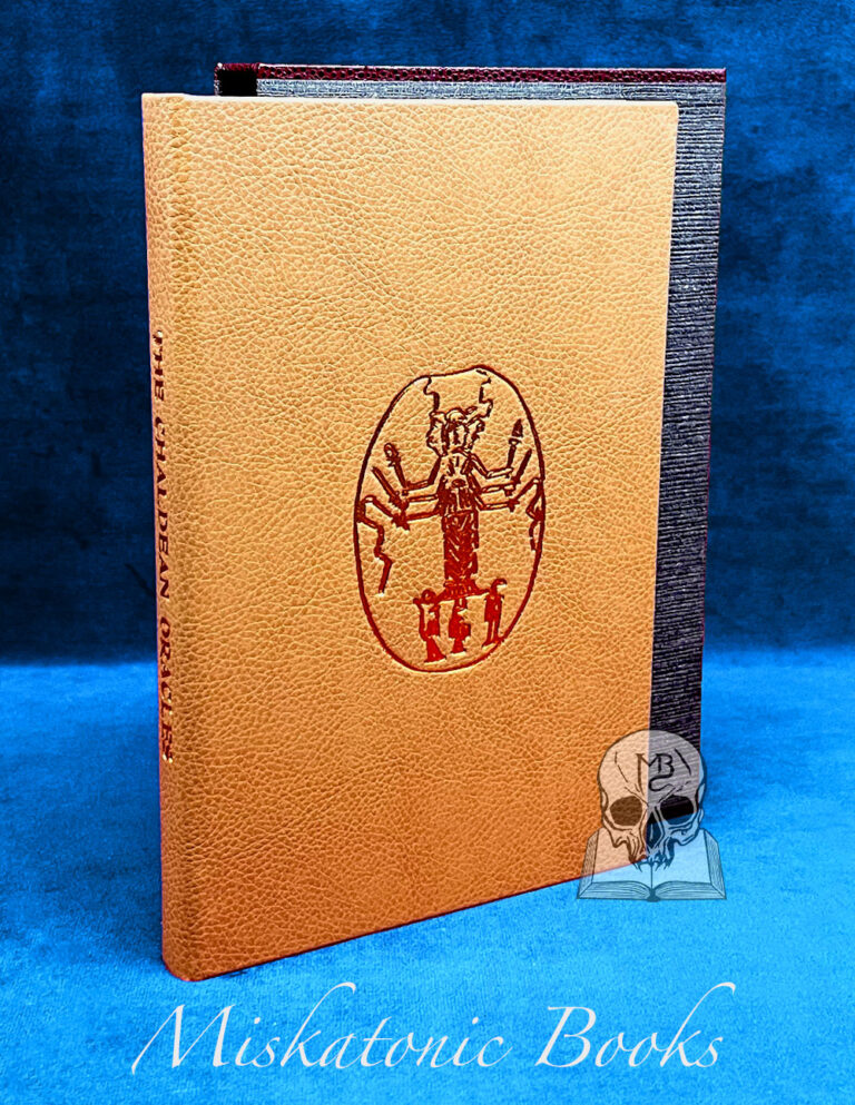 THE CHALDEAN ORACLES OF HECATE Translated and Commented by Ruth Majercik - Leather Bound Limited Edition Hardcover in Custom Slipcase